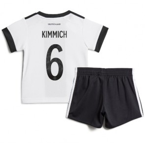 Njemačka Joshua Kimmich #6 Domaci Dres za Dječji SP 2022 Kratak Rukavima (+ kratke hlače)